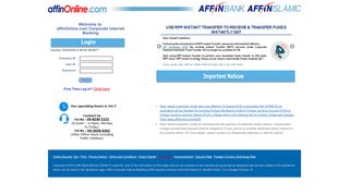 
                            12. Affin Bank Online Financial Services