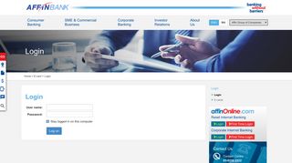 
                            8. AFFINBANK - Login - Affin Bank Berhad