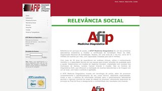 
                            4. AFIP Associação Fundo de Incentivo à Pesquisa