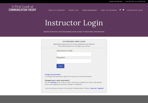 
                            8. AFL: Login - A FIrst Look