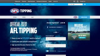 
                            12. AFL Tipping - Official Footy Tipping Competition of the AFL