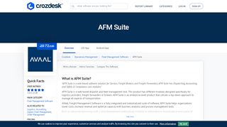
                            10. AFM Suite Reviews, Pricing and Alternatives | Crozdesk