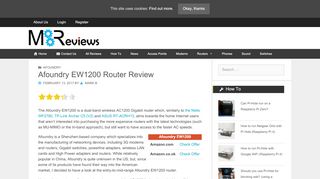 
                            8. Afoundry EW1200 Router Review – MBReviews