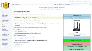 
                            9. Afoundry EW1200 - WikiDevi