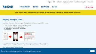 
                            12. Afregning af bilag via Acubiz - | KAB