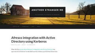 
                            10. Afresco integration with Active Directory using Kerberos – Another ...
