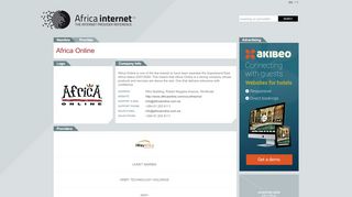 
                            5. Africa Internet Providers: Provider - Namibia - Africa online