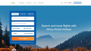
                            5. Africa World Airlines | Book Flights and Save