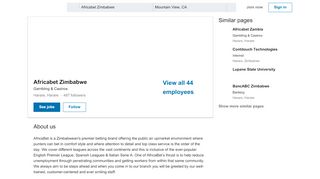 
                            4. Africabet Zimbabwe | LinkedIn