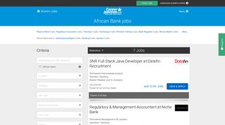 
                            5. African Bank jobs | CareerJunction