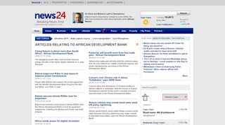 
                            9. african development bank on News24