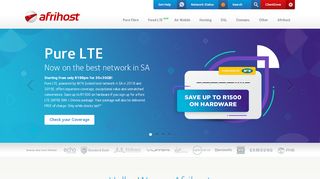 
                            10. Afrihost - Fibre, Mobile, ADSL, VDSL and Web Hosting