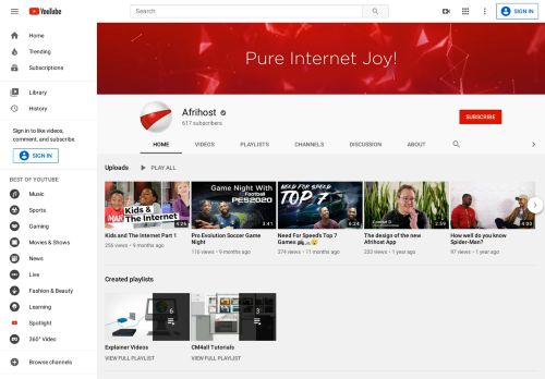 
                            12. Afrihost - YouTube