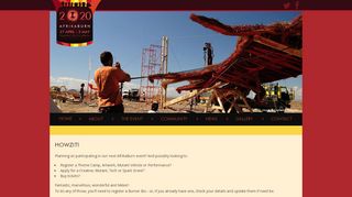 
                            8. AfrikaBurn Tribe: Home