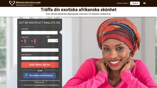 
                            2. Afrikansk dejting & singlar på AfroIntroductions.com™