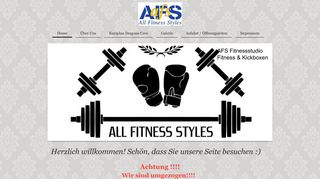 
                            7. AFS Fitnessstudio - Home