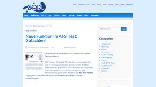 
                            4. AFS-Test Archives - Erster Österreichischer Dachverband Legasthenie