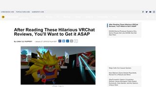 
                            13. After Reading These Hilarious VRChat Reviews, You'll Want to Get it ...