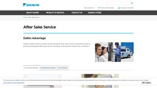 
                            3. After Sales Service | Daikin