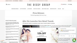 
                            9. After Six Launches New Retail Tuxedo | The Dessy Group