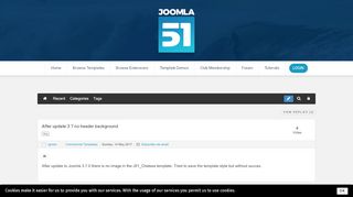 
                            6. After update 3.7 no header background - Joomla51