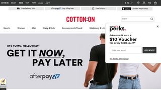 
                            9. Afterpay - Cotton On