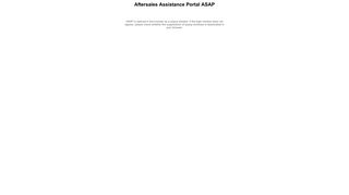 
                            4. Aftersales Assistance Portal ASAP