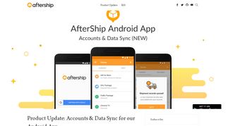 
                            7. AfterShip Android App Update: Accounts & Data Sync - AfterShip Blog