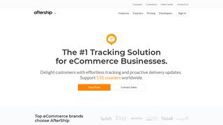 
                            11. AfterShip: The #1 Shipment Tracking Platform