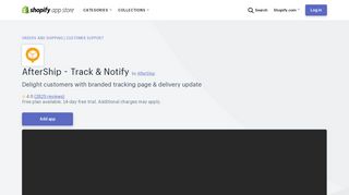 
                            8. AfterShip ‑ Track & Notify – Ecommerce Plugins for Online Stores ...