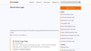 
                            3. Aftr Air Force Login