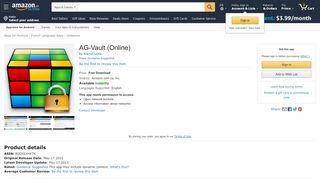 
                            11. AG-Vault (Online): Amazon.ca: Appstore for Android