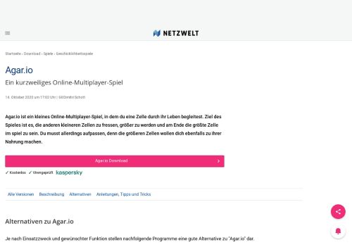 
                            9. Agar.io: Hacken?! - So geht's - NETZWELT