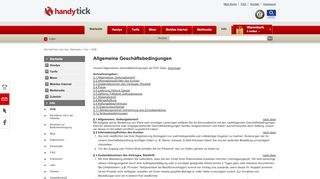 
                            7. AGB Handytick.de - der günstige Online Handy Shop Discounter