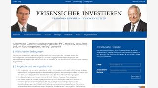 
                            13. AGB - Krisensicher Investieren