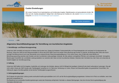 
                            10. AGB | Urlaub-abc.de | Buchungsportal für Ihren Ostsee-Urlaub