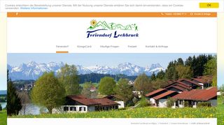 
                            12. AGB's & Reiserücktritt - Feriendorf Lechbruck im Allgäu