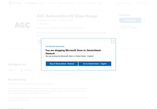 
                            10. AGC Automotive EU Glass Range beziehen – Microsoft Store de-DE