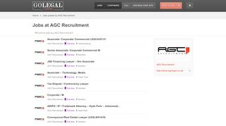 
                            13. AGC Recruitment | GoLegal Careers