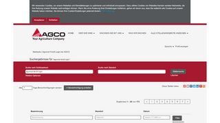 
                            5. Agconet Fendt Login - Stellen bei AGCO - Jobs at AGCO