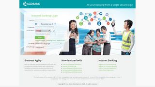 
                            4. AGD e-Banking:Internet Banking Login