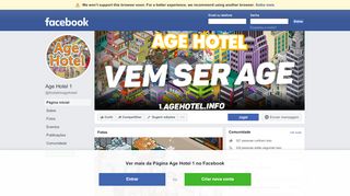
                            3. Age Hotel 1 - Página inicial | Facebook