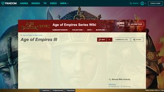 
                            8. Age of Empires III | Age of Empires Series Wiki | FANDOM powered by ...