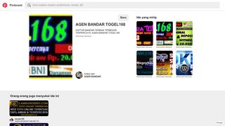 
                            10. AGEN BANDAR TOGEL168 | Pinterest