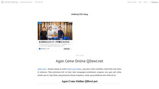 
                            11. Agen Ceme Online QDewi.net - shafinaz239's blog
