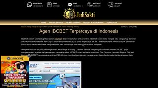 
                            12. Agen IBCBET Terpercaya di Indonesia dan Info Link Alternatif Bola ...