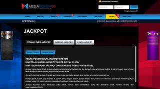 
                            6. Agen Judi Poker online dan Domino Uang Asli Resmi ... - Megapoker99