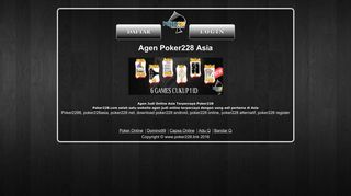 
                            2. Agen Judi Poker Poker228, Poker 228, Alternatif www.Poker228.com