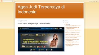 
                            5. Agen Judi Terpercaya di Indonesia: DEWATOGEL99 Agen Togel ...