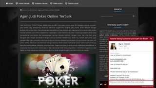 
                            8. Agen Judi Wargapoker Terbaik | Poker99 | Situs Poker | QQPoker99
